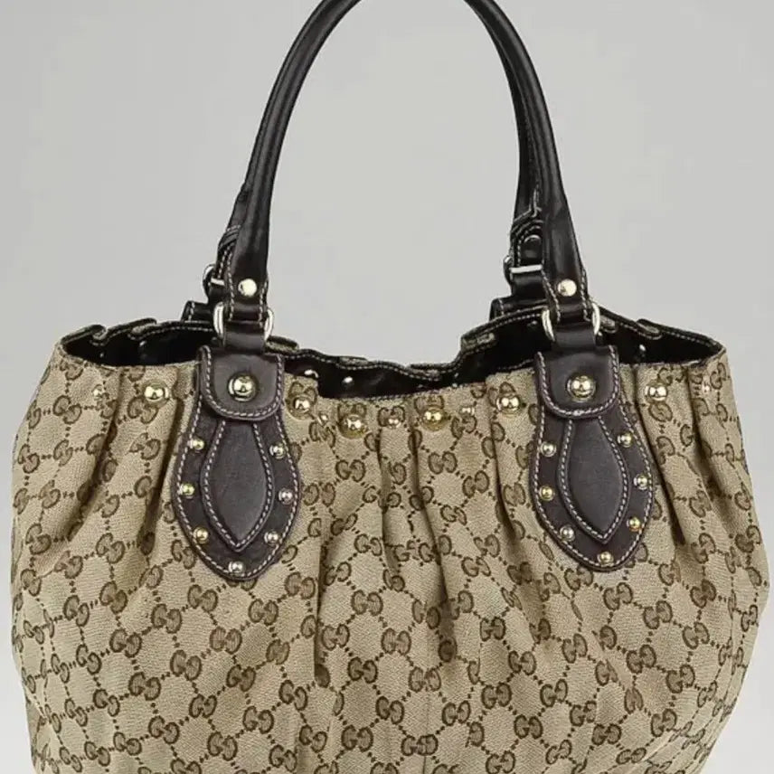 [BUNJANG] Gucci GG Pelham Canvas Shoulder Bag Brown / 구찌 GG 팰햄 캔버스 숄더백 브라운
