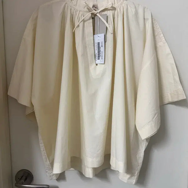 [BUNJANG] Vanessa Bruno Yellow Cotton Blouse XS / 바네사브루노 옐로 색상 코튼 소재 블라우스xs