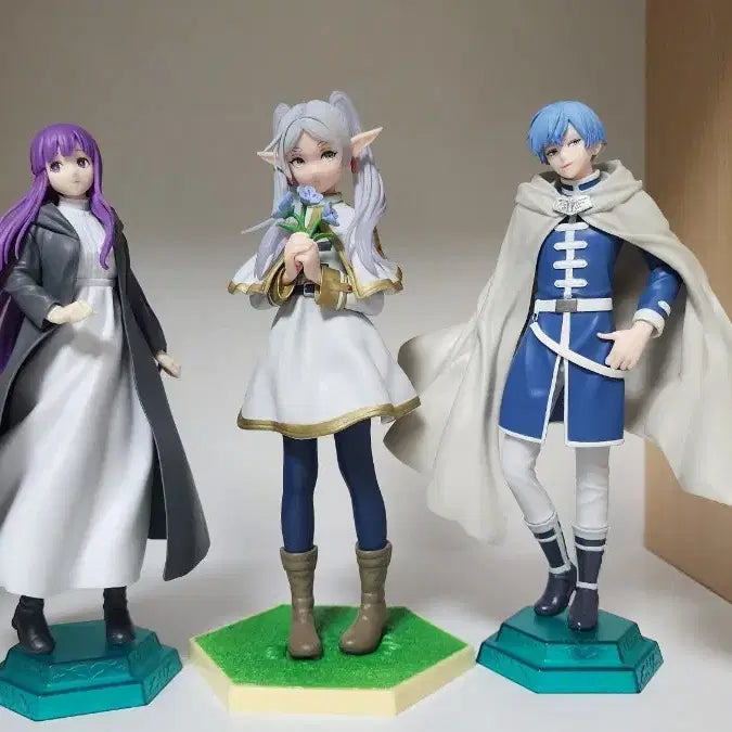 [BUNJANG] Sousou no Frieren 3-Figure Set + Himmel Mini Figure Bundle / 장송의 프리렌 피규어 3종 세트 일괄판매 (힘멜증정)