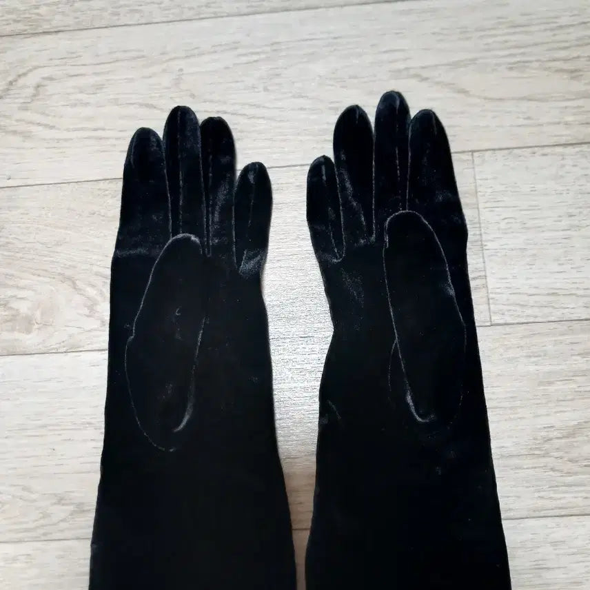 [BUNJANG] Elegance Women's Velvet Gloves - Medium / 엘레강스 여성 벨벳 장갑 m