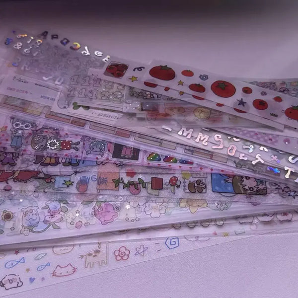 [BUNJANG] 50 Pattern Kiss Cut Sticker Set / 키스컷 50패턴 판매