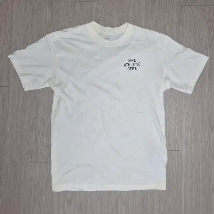 [BUNJANG] Nike Athletic T-Shirt (White, Size M) / 나이키 애슬레틱 반팔 m