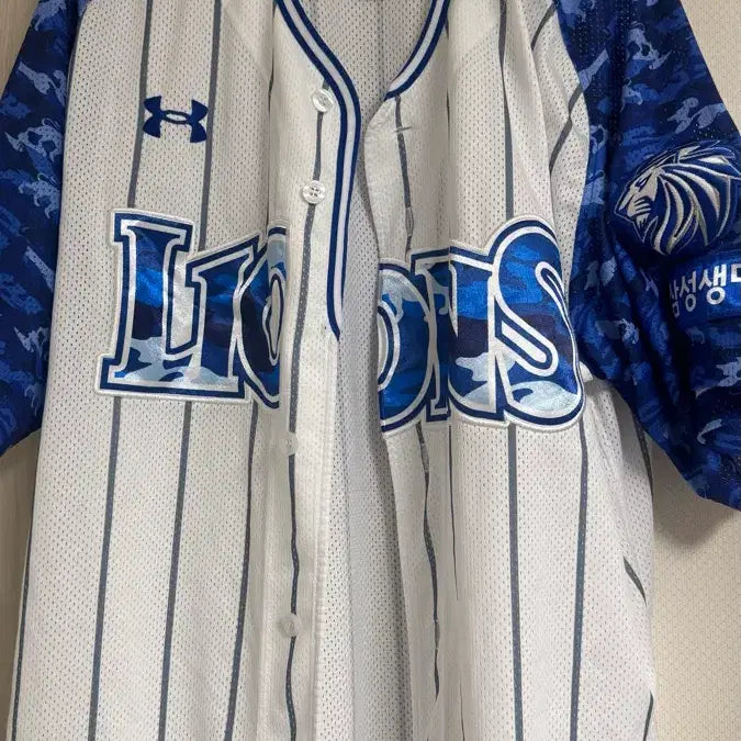 [BUNJANG] Samsung Lions Under Armour Game-Issued Military Uniform / 삼성라이온즈 언더아머 지급용 밀리터리 유니폼
