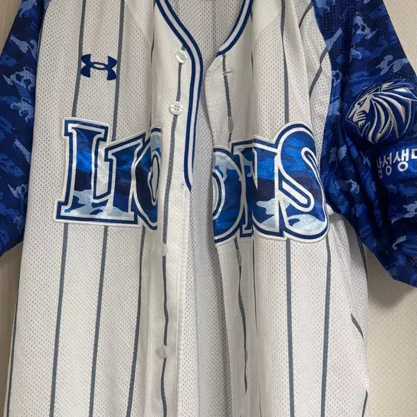 [BUNJANG] Samsung Lions Under Armour Game-Issued Military Uniform / 삼성라이온즈 언더아머 지급용 밀리터리 유니폼