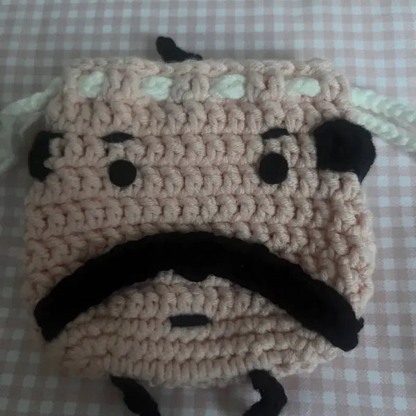 [BUNJANG] Oyajichi Knitted Pouch / 오야지치 뜨개 파우치