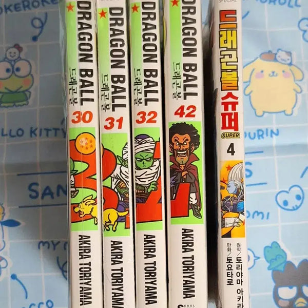 [BUNJANG] Dragon Ball Manga Set (6 Volumes) - New Edition / 드래곤볼 만화책 일괄 총6권 : 신장판29 30 31 32 42 슈퍼4