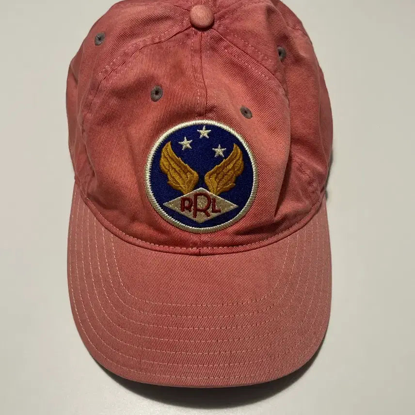 [BUNJANG] RRL Wing Logo Ball Cap Pink / RRL 더블알엘 윙로고 볼캡 모자 핑크