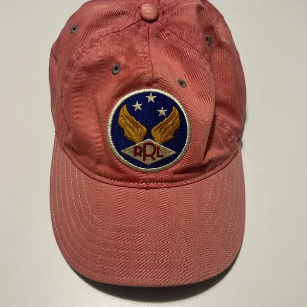 [BUNJANG] RRL Wing Logo Ball Cap Pink / RRL 더블알엘 윙로고 볼캡 모자 핑크