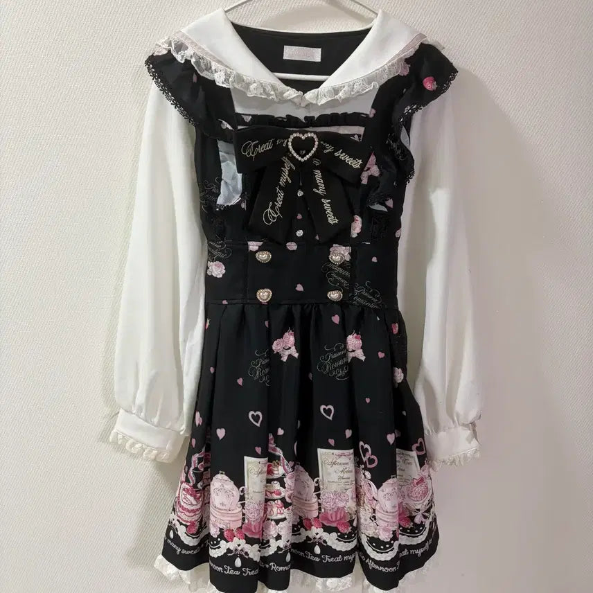 [BUNJANG] LizLisa Many Heart One-Piece Dress / 리즈리사 매니하트 원피스