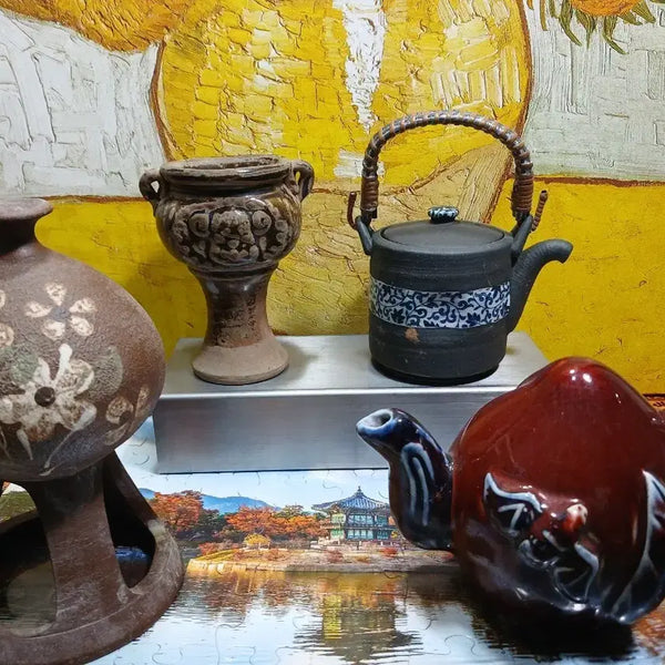 [BUNJANG] Antique Vase & Teapot Set (2 Types) / 화병 2종 앤틱 찻주전자