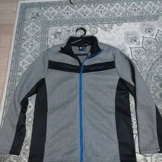 [BUNJANG] Spider Men's Zip-Up Jacket Gray M / 스파이더 남성 집업 자켓 그레이M