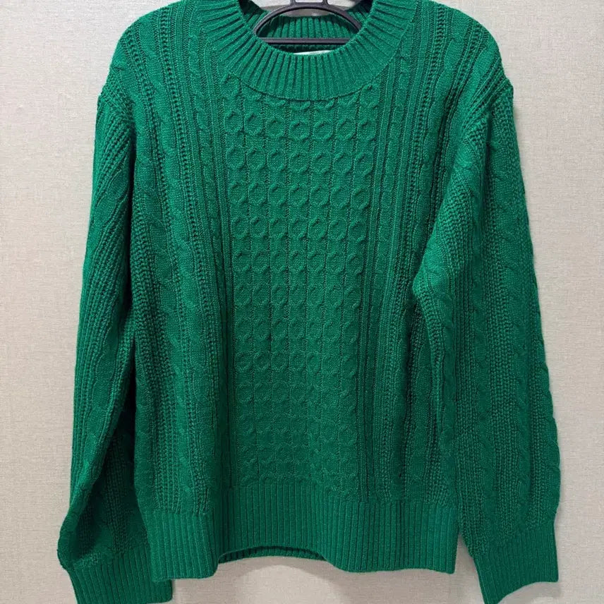 [BUNJANG] Ojoak Green Knit Sweater Size 88 / (여성복) 오조크 그린 니트 스웨터 88사이즈