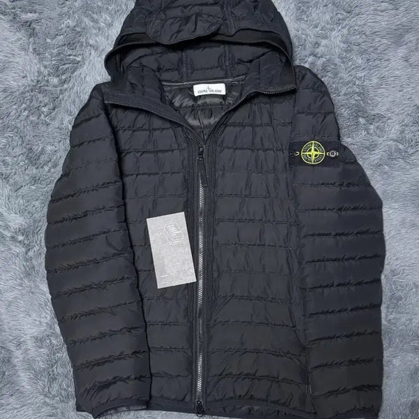 [BUNJANG] Stone Island Lightweight Down Jacket Black S / 스톤아일랜드 경량 패딩 블랙 s 정품