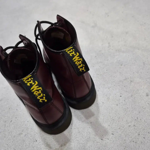 [BUNJANG] Dr. Martens 1460 Walker Boots Burgundy (Size 245) / 닥터마틴  워커부츠MM(245)