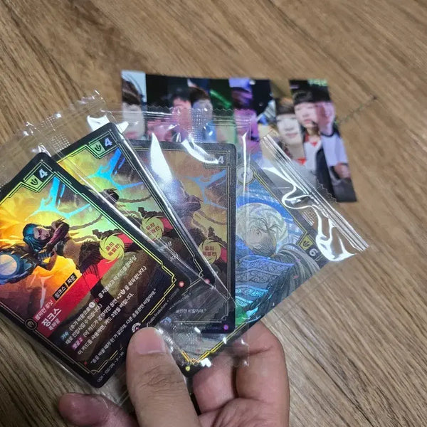 [BUNJANG] League of Legends Yasuo Card with Jinx Cards, Ghost, and Ruler Photocard / 야스오카드 팝니다