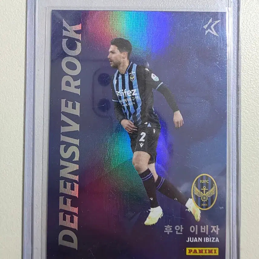 [BUNJANG] Juan Ibiza Defensive Rock Card 2026 K League Panini / 2026 k리그 파니니 후안 이비자 디펜시브락 카드 인천유나이티드
