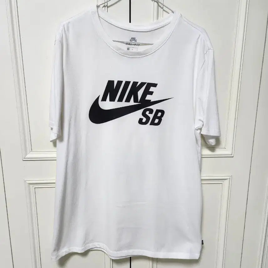 [BUNJANG] Nike SB Round Short Sleeve T-Shirt White / (100)나이키SB 라운드 반팔 티셔츠
