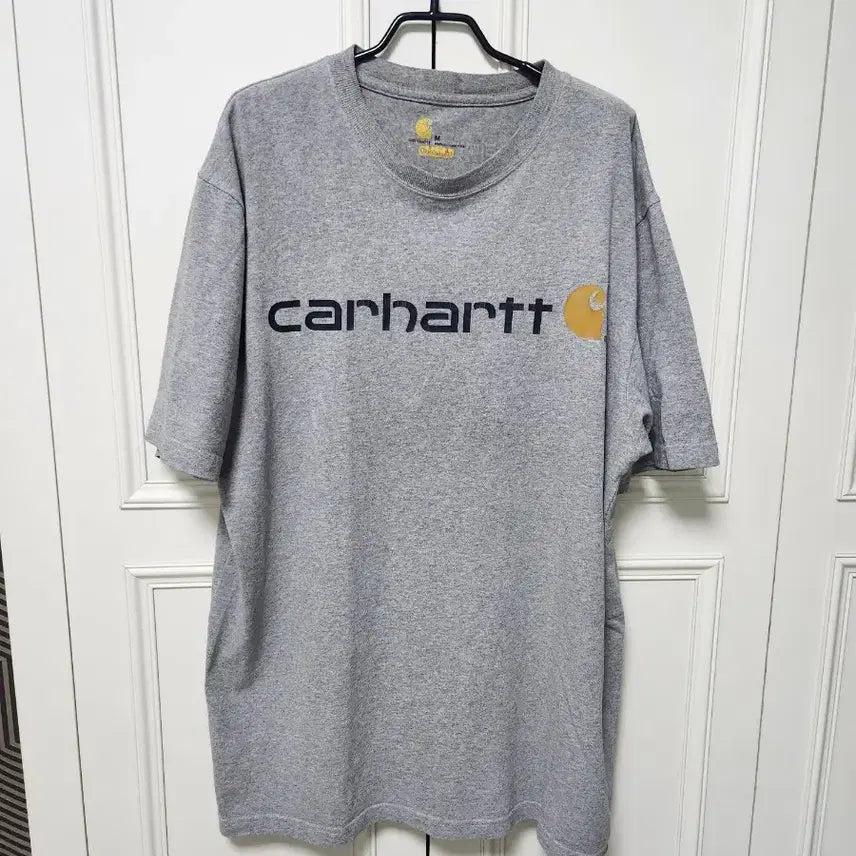 [BUNJANG] Carhartt Men's Cotton Blend Round Neck Short Sleeve T-Shirt (2XL) / (2XL)칼하트 남성 라운드 반팔티