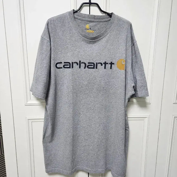 [BUNJANG] Carhartt Men's Cotton Blend Round Neck Short Sleeve T-Shirt (2XL) / (2XL)칼하트 남성 라운드 반팔티