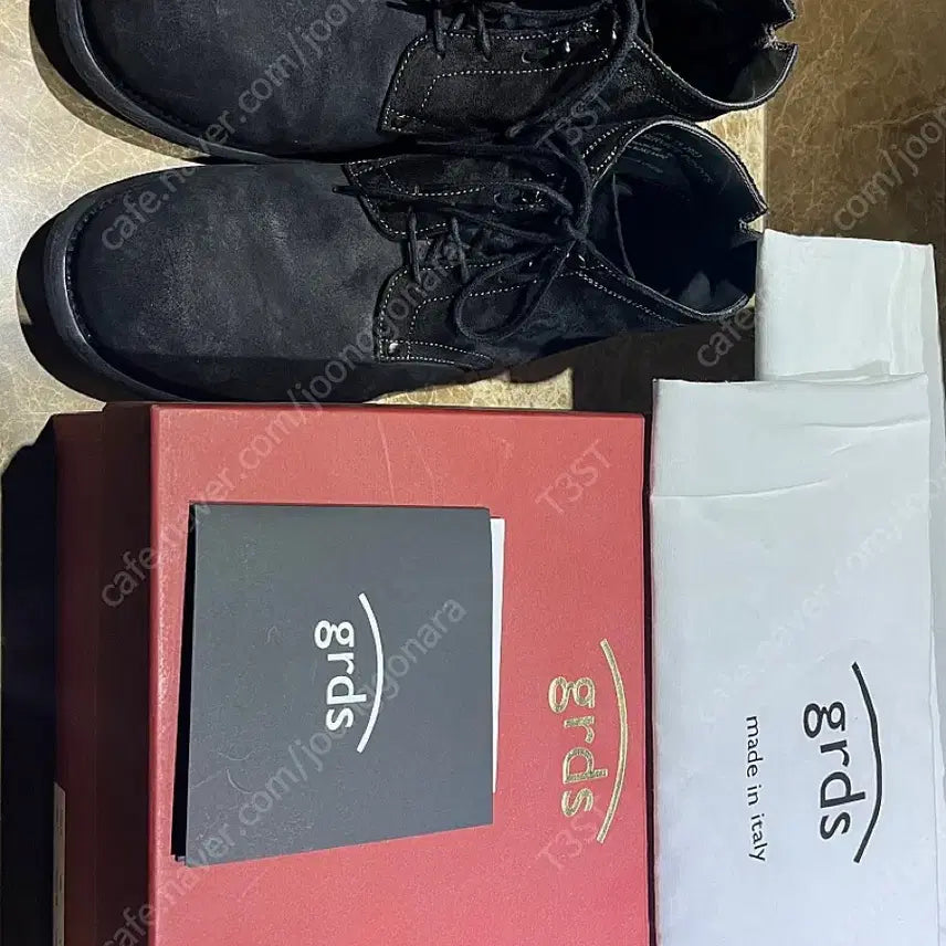 [BUNJANG] Gradus Boots 02 Black (Size 265) / 그라더스 부츠02 블랙(265)