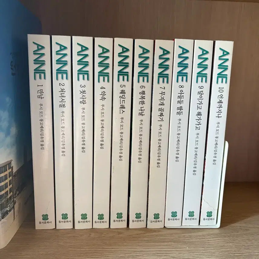 [BUNJANG] Anne Series Complete Set Volumes 1-10 / ANNE 시리즈 전권 1-10권 세트