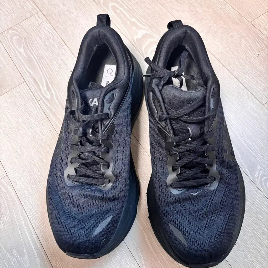 [BUNJANG] Hoka Bondi 8 Running Shoes - Black / 호카 본디8 블랙 10D 280