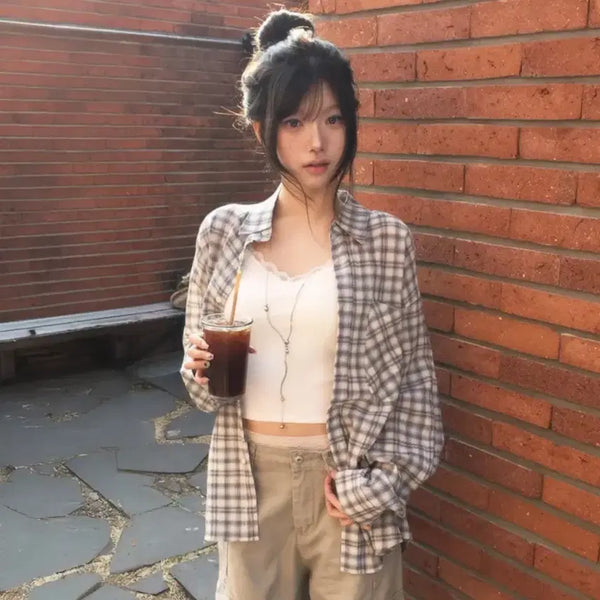 [BUNJANG] Modi Mood Cidin Classic Daily Check Shirt / 모디무드 시딘 클래식 데일리 체크셔츠