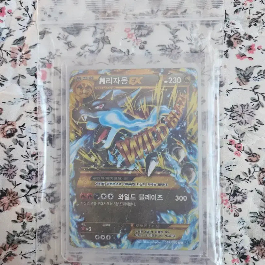 [BUNJANG] Charizard EX Wild Blaze UR Card / 리자몽 EX 와일드 블레이즈 카드 UR