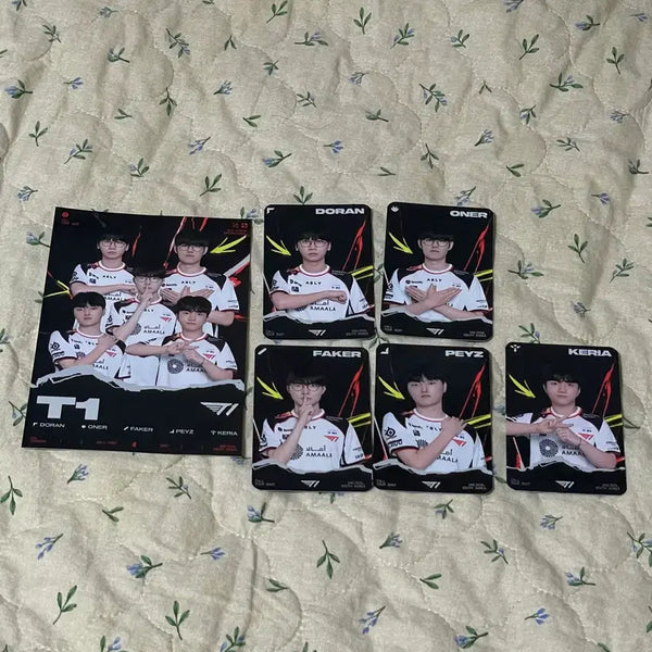 [BUNJANG] MSI T1 Photocard Postcard Set / MSI T1 포카 엽서