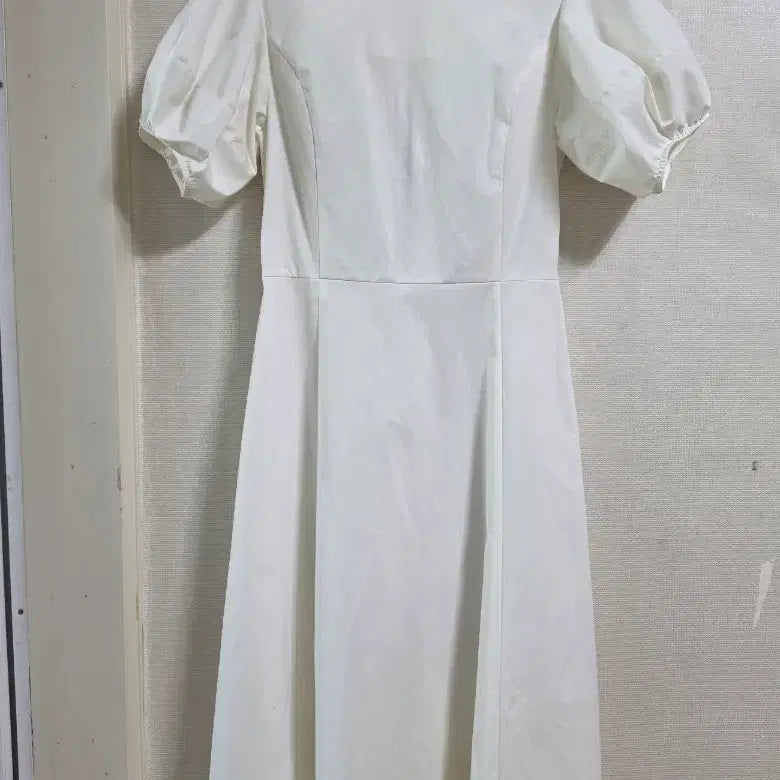 [BUNJANG] HAVLESS Round Neck Puff Sleeve Flare Dress - Size S / HAVLESS 해브레스 원피스 S