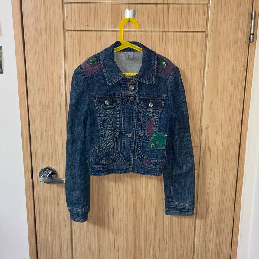 [BUNJANG] Vanilla B Patchwork Denim Jacket / Sale 24