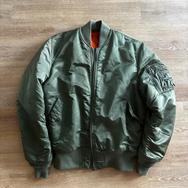 [BUNJANG] Alpha Industries MA-1 Jacket (S) / 알파인더스트리 MA-1 자켓 (S)