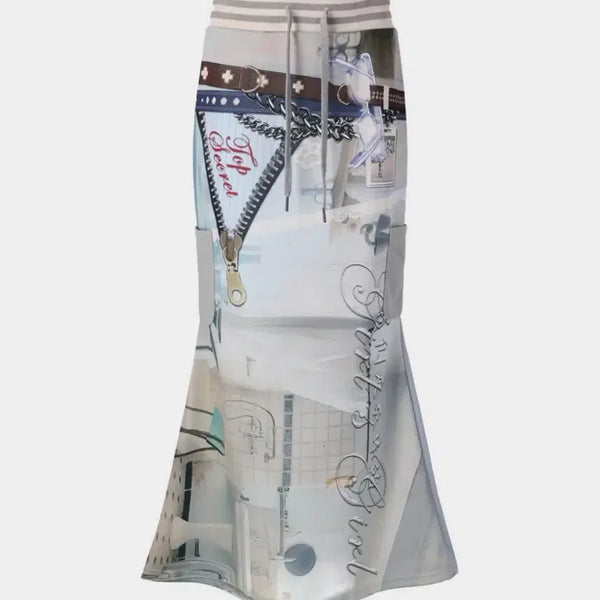 [BUNJANG] Hongkyco Girls Girl Long Skirt / 혼쿄 Girls Girl Long Skirt