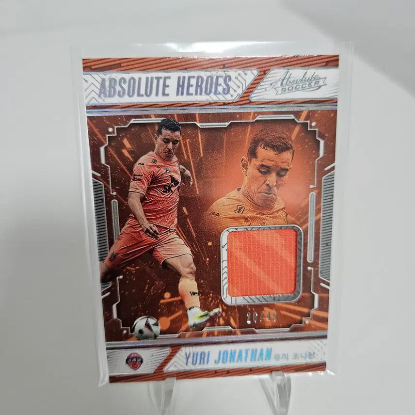[BUNJANG] K League 2025 Absolute Jeju SK Yuri Jonathan Limited Jersey Card #49 / 2025 K리그 앱솔루트 제주SK 유리 조나탄 49한정 저지 카드