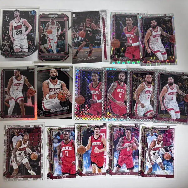 [BUNJANG] Houston Rockets Player Cards - Sengun, Adams / 휴스턴 로켓츠 선수 카드 (센군, 아담스 )