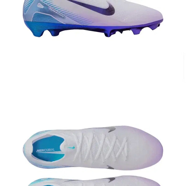 [BUNJANG] Nike Zoom Mercurial Vapor 16 Elite LV8 FG White Multi-Color Football Boots / 나이키 줌 머큐리얼 베이퍼 16 엘리트 LV8 FG 화이트 멀티 컬러