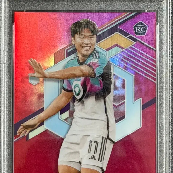 [BUNJANG] Jeong Sang Bin 2023 Finest MLS Red Refractor PSA 9 / 정상빈 루키 5한정 psa9