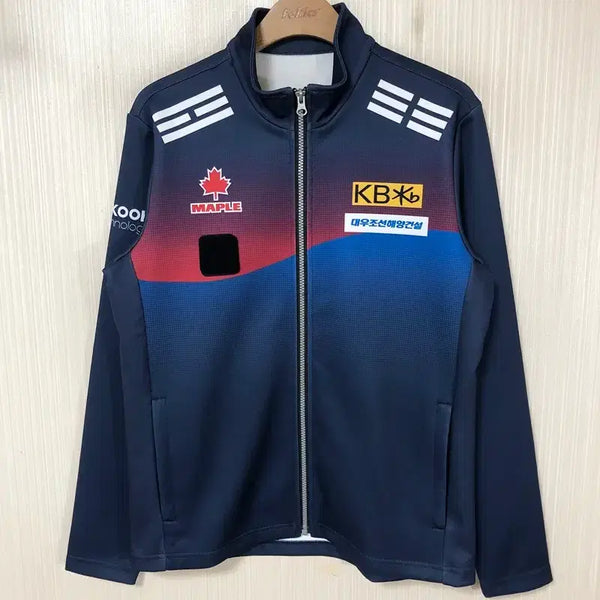 [BUNJANG] MAPLE South Korea Curling National Team Coach Issued Training Jacket Tracksuit 95 / 메이플(MAPLE) 대한민국컬링국대 코치지급용 트레이닝자켓/트랙슈트 95