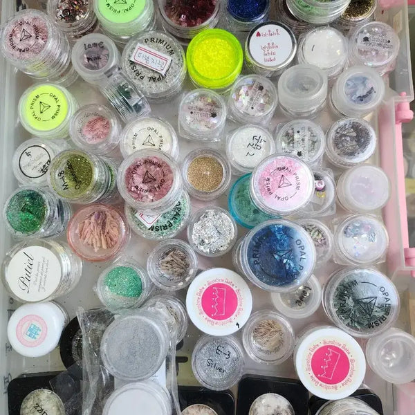[BUNJANG] Premium Glitter Set for Nail Salons / 네일샾용 고급글리터