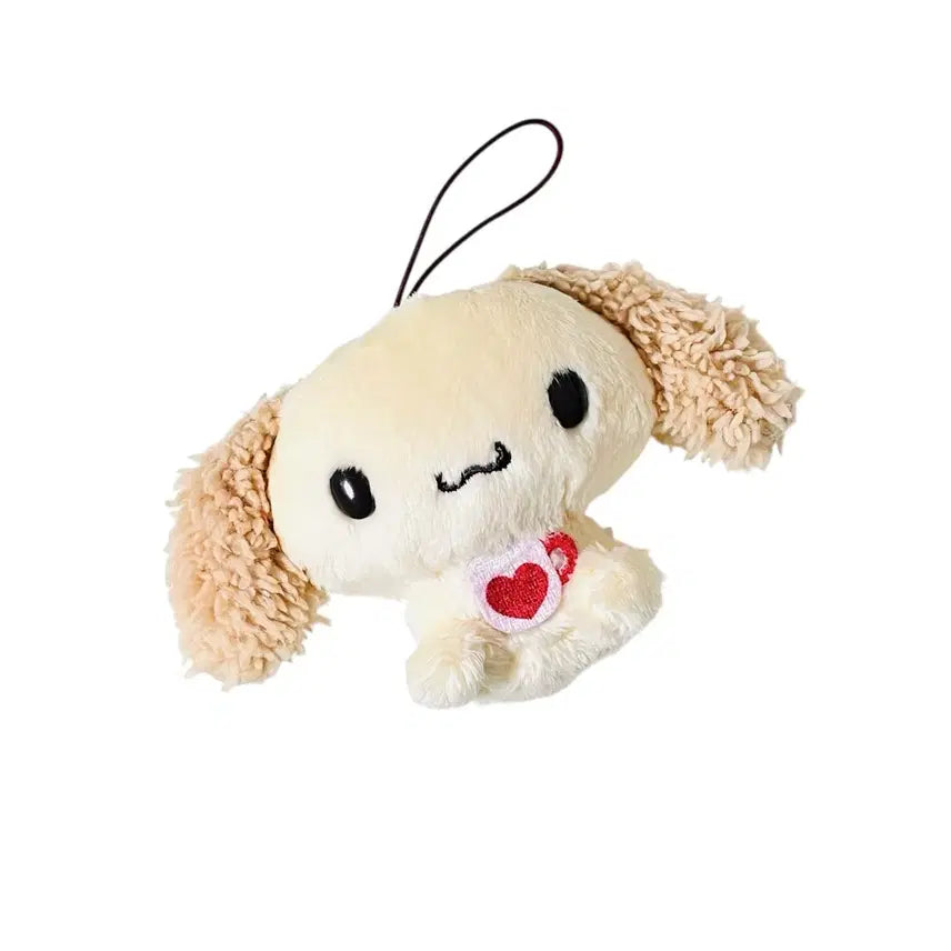[BUNJANG] Sanrio Chiffon Cafe Color Mascot Ball Chain Keychain Cinnamoroll / 시나프렌즈 쉬폰 카페 컬러 마스코트 인형 키링 산리오 시나모롤
