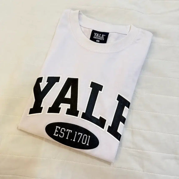 [BUNJANG] Yale Unisex Short Sleeve T-Shirt / 예일 반팔