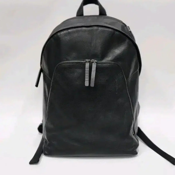 [BUNJANG] Mandarin Duck Leather Backpack Unisex / 만다리덕 가죽백팩 남녀공용