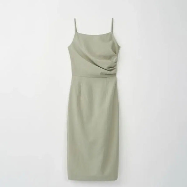 [BUNJANG] SIEA DEA Shirring Sleeveless Dress / 시에 데아 셔링 슬리브리스 드레스 원피스