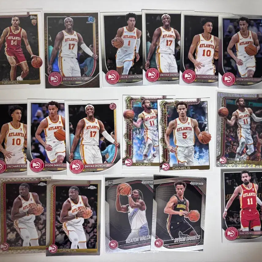 [BUNJANG] Atlanta Hawks Player Card Bundle Set / 애틀란타 호크스 선수 카드 일괄