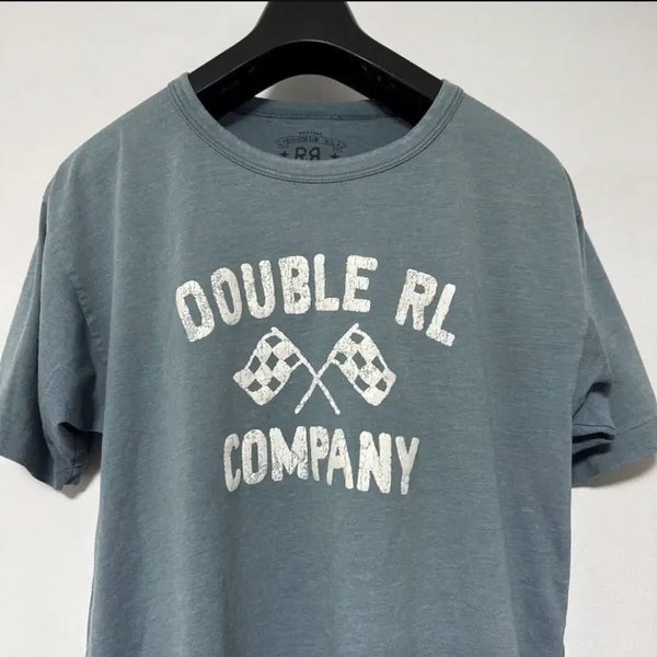 [BUNJANG] RRL Double RL Check Flag Print Short Sleeve T-Shirt M / RRL체크 플래그 프린트 반팔 티셔츠 M