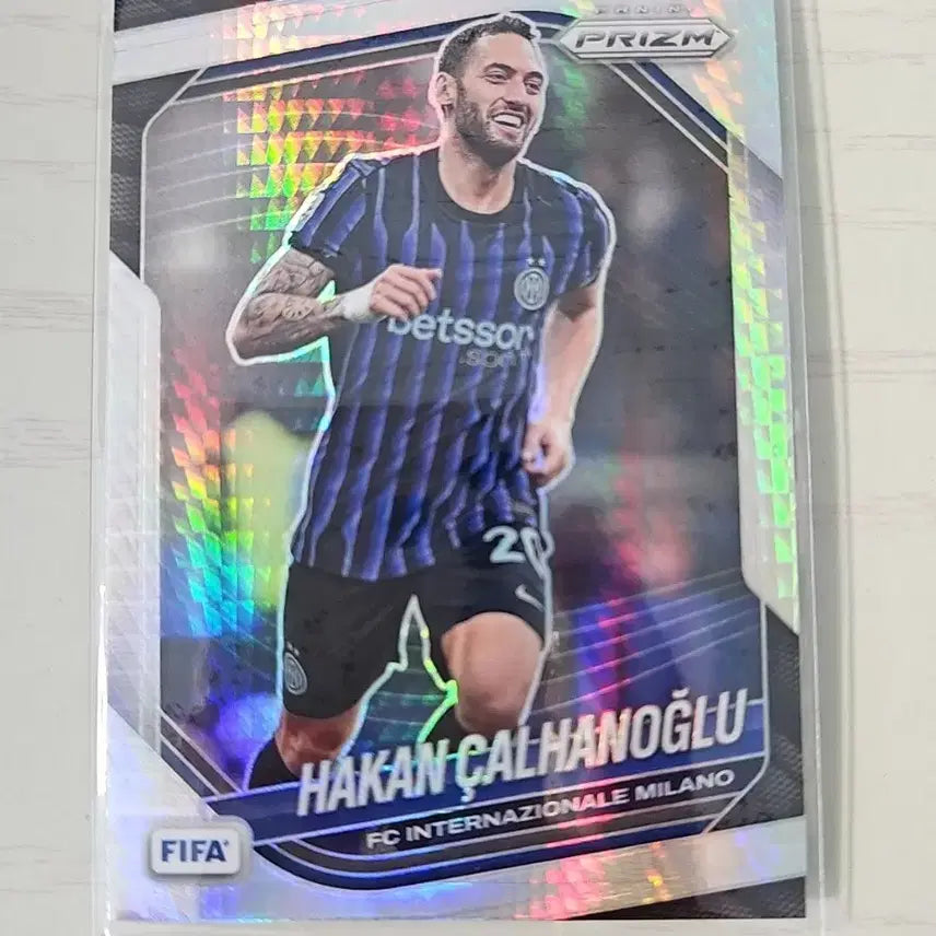 [BUNJANG] 25-26 Panini FIFA Prism Inter Milan Çalhanoğlu Hyper Prism Card / 25-26 파니니 피파 프리즘 인터밀란 찰하놀루 하이퍼 프리즘