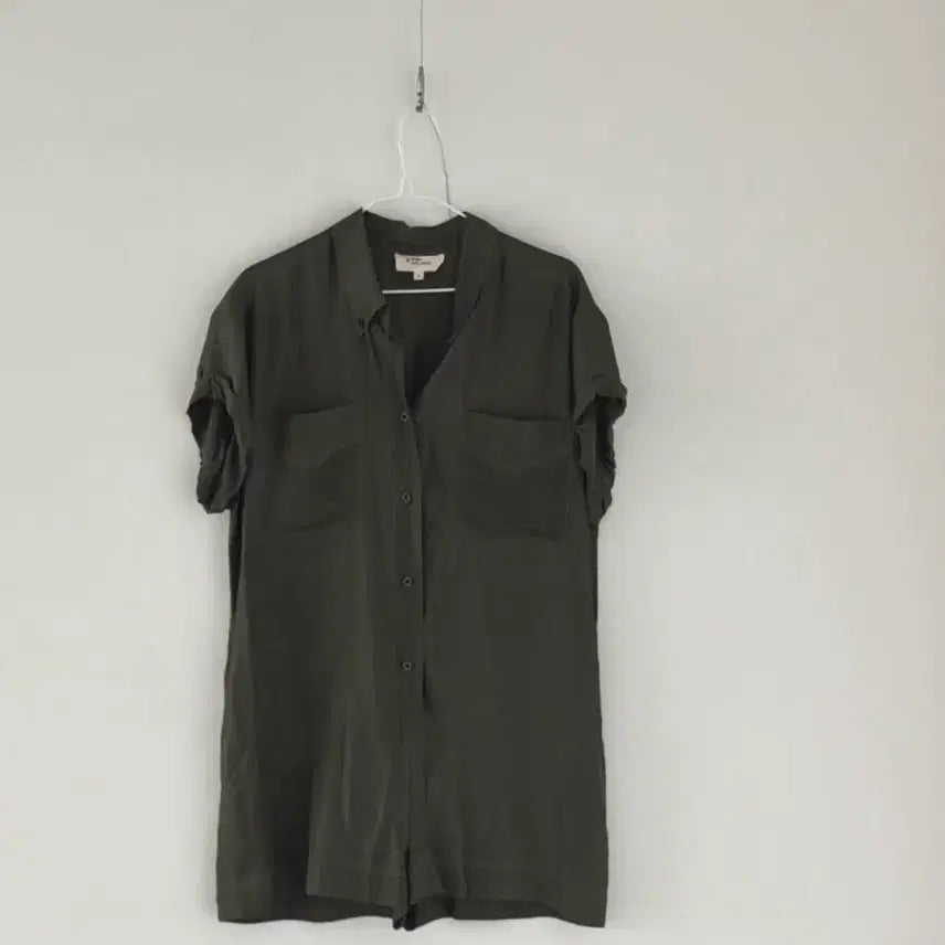 [BUNJANG] Isabel Marant Etoile Silk Jumpsuit Khaki Size 0 / 이자벨마랑 실크 점프수트 0사이즈 카키