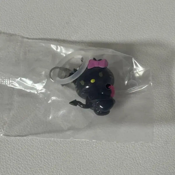 [BUNJANG] Sanrio Hello Kitty Devil Kitty Keychain Gacha / 산리오 헬로키티 메지루시 소악마 키티 키링 가챠 악마키티
