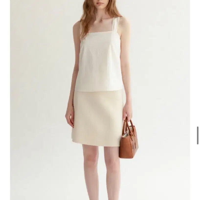 [BUNJANG] SIE Summer Edie Skirt Ivory S / 시에 썸머 에디 스커트 아이보리 s