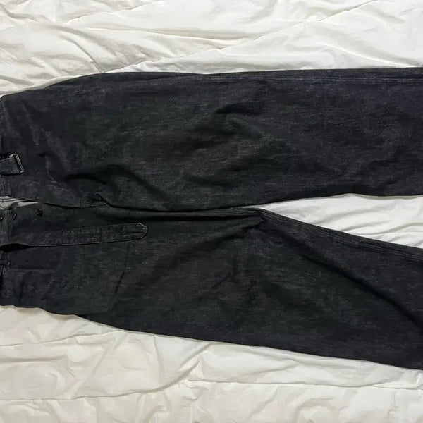 [BUNJANG] Comoli Belted Denim Pants Size 3 Ecru / 코모리 벨티드 데님 3사이즈 에크루